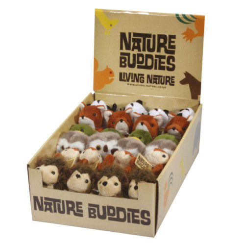 Discover the heart-warming assortment of plush Living Nature Wildlife Mini Buddies, a delightful collection guaranteed to brighten any child's day.