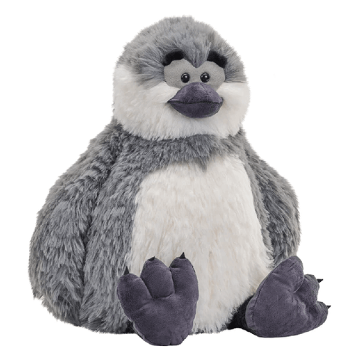 Introducing Snuggleluvs Penguin, specifically designed to provide comfort and ease anxiety, with their added weight, extra softness and optimal cuddling size.