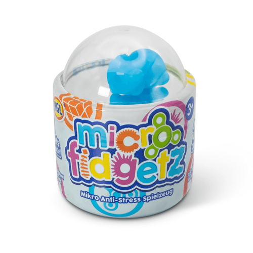 Micro Fidgetz offers an exciting assortment of 5 collectable miniature versions of beloved bestselling fidget toys, blind bag packaged inside a surprise container pod.