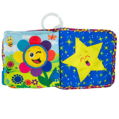 The Lamaze Fun With Shapes Soft Book is an excellent choice for introducing your baby to simple shapes while enjoying bonding time during story sessions.