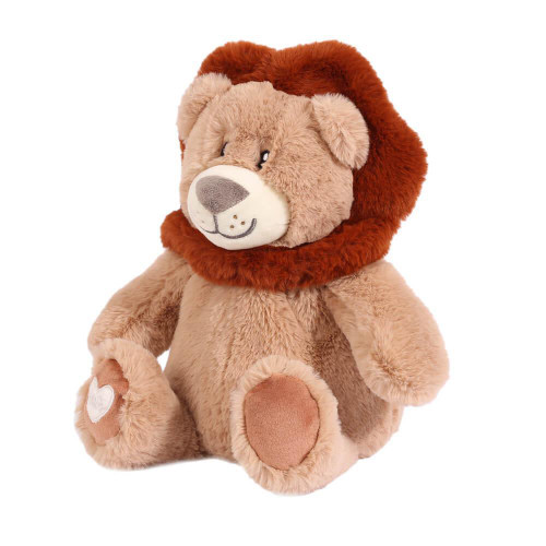 Meet Larry Lion from the Toasty Hugs collection, a roaringly delightful companion designed to bring warmth, comfort, and a touch of royal majesty to your home.