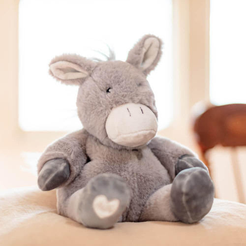 Introducing Diego Donkey from the delightful Toasty Hugs collection. Diego is not just any plush toy; he's a cosy companion designed to bring warmth and comfort to your life.