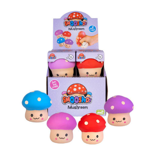 Dive into a world of delightful squishiness with Smoosho's Mushroom, the perfect blend of adorable design and satisfying tactile experience.