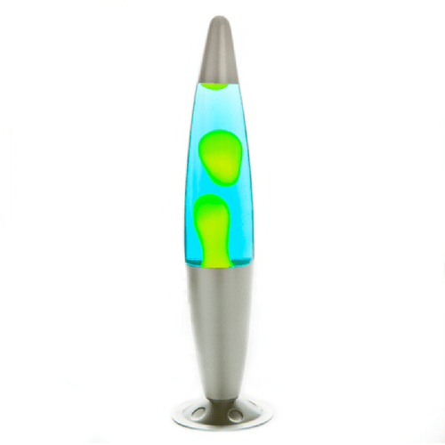 Perfect for dreamers, the Peace Motion Lava Lamp Yellow & Blue adds a soothing splash of colour to your room, making it a haven for relaxation and creative adventures.