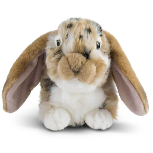 The Living Nature Brown Dutch Lop Ear Rabbit Soft Toy is a beautifully crafted plush that captures the unique charm and gentle nature of the beloved Dutch Lop-Eared Rabbit.