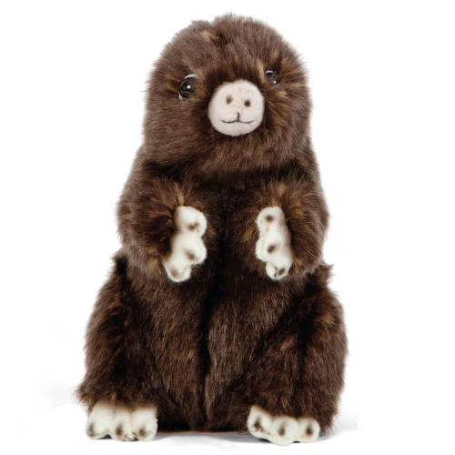 The Living Nature Mole Soft Toy is a beautifully crafted plush that brings the often unseen world of this fascinating creature right into your hands.