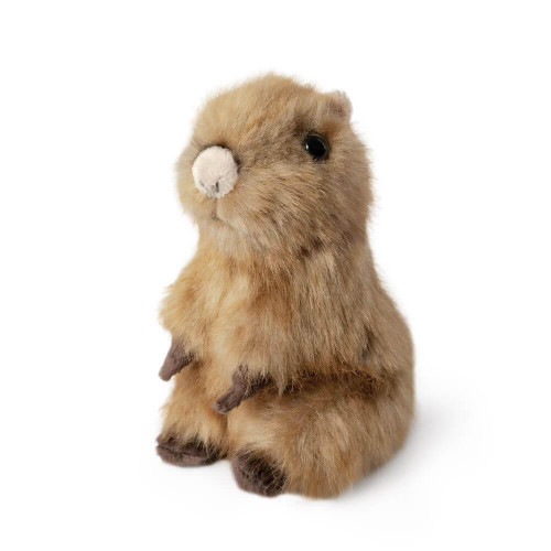 With its realistic fur and adorable sitting posture, this Living Nature Capybara Pup is designed to look as close to the real thing as possible, showcasing a sweet little face that's irresistible.