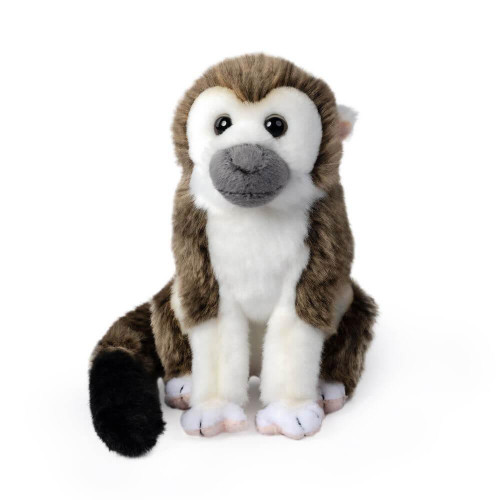 Meet the utterly adorable Living Nature Squirrel Monkey Soft Toy, a must-have for any wild animal lover's plush collection.