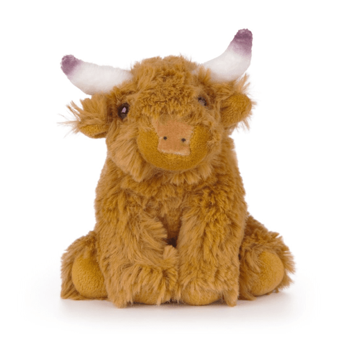 The Living Nature SMOLS Highland Cow is a testament to the beauty of recycling and the joy of plush toys and is sure to impress with its quality, softness, and sustainability.