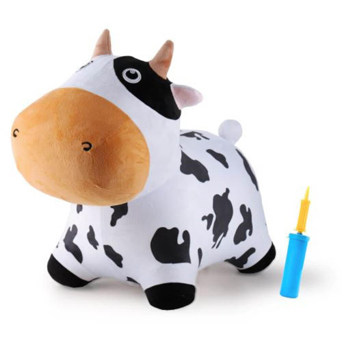 Perfect for indoor play, this Bouncy Cow is sure to become a beloved companion for any child, encouraging active play and providing lots of bouncing fun!