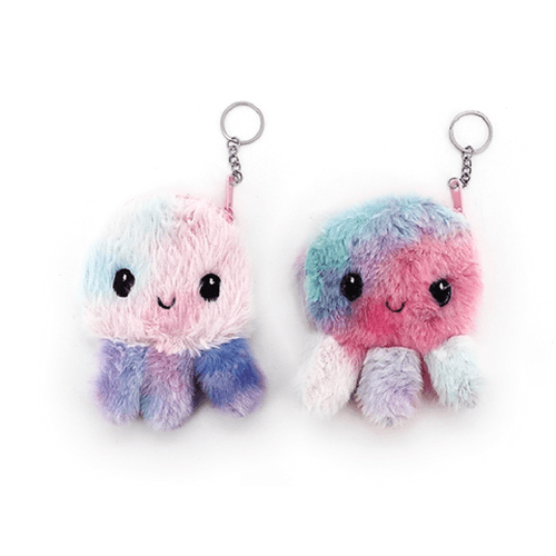 Dive into a sea of style with our plush Octopus Fluffy Key Chain Purse! This adorable accessory is a delightful blend of whimsy and functionality, add a splash of fun to any outfit!