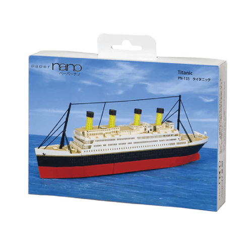 Perfect for experienced crafters and enthusiasts, Paper Nano - Titanic Paper Model offers a unique and satisfying challenge that will leave you with a stunning display piece.