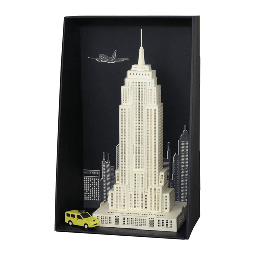 Bring the iconic beauty of the ESB to your home with the Paper Nano - Empire State Building Paper Model. Perfect for experienced crafters and architecture enthusiasts.