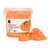 Sensory Magic Sand 1kg Tub Orange can be moulded into countless creations then easily turned back into sand instantly allowing children to re-use it over again!