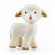 CaaOcho - Mia the Lamb Teether encourages sensory tactile exploration. Perfect shape for mouthing babies and includes a squeaker.