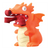 Schylling - Curly Pop Fire Breathing Dragon is the fun, fire-breathing squeeze toy! Perfect for endless make-believe fun.