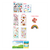 Sense & Grow - Sensory Sticker Set includes 100 pieces for hours of sticky fun! Includes a range of fun sensory stickers.