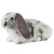 Crafted with meticulous attention to detail, this Living Nature Grey Dutch Lop Ear Rabbit features premium fabrics that lend an incredibly realistic appearance and a super soft touch.