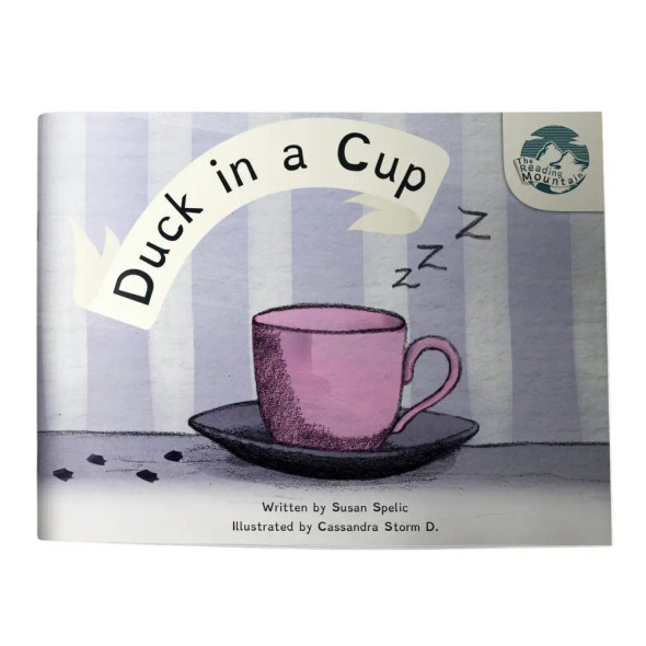 Decodable Home Reading Book - Duck In A Cup has language that helps to teach the short ‘u’ sound as in the words; ‘Duck, ducklings, up, cup, Mum and us.’