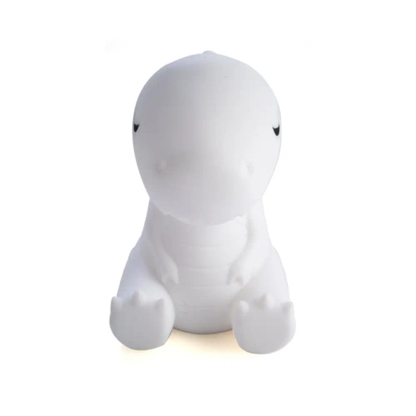Lil Dreamers T-Rex Soft Touch LED Light is the perfect bedtime companion for little ones as they head off to bed for a peaceful nights sleep.