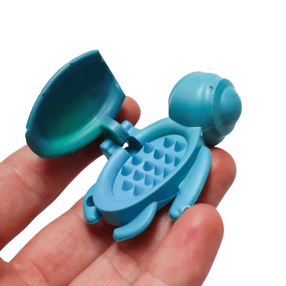 Calm Buddi Turtle Fidget is a cute innovative product offering discreet tactile relief for anyone feeling stressed, anxious or overwhelmed.