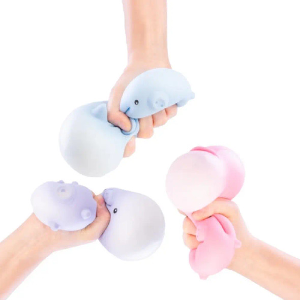 The Smoosho's Jumbo Pig is the ultimate chunky little squish buddy - super soft, extra satisfying to squeeze, and outrageously cute.