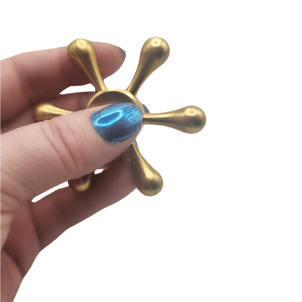 Whether you're a fidgeter, a collector, or someone looking for the perfect tactile escape, this Raindrop Metal Fidget Spinner is sure to bring a splash of tranquillity to your day.