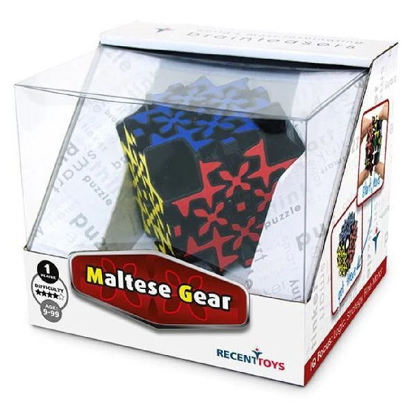 Delve into the world of hypnotic puzzle-solving with the Maltese Gear Cube. Among all gear puzzles, it stands out as the most captivating.