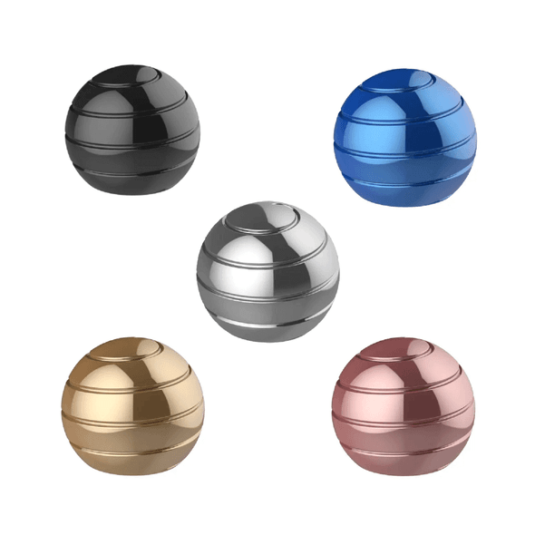 The Metal Spinning Gyro Ball is a remarkable fidget toy that combines kinetic art and mesmerising optical illusions to create a truly captivating sensory experience.