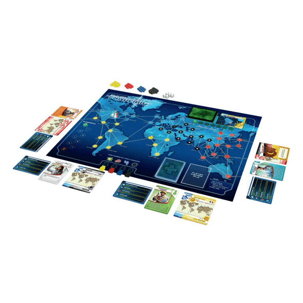 In Pandemic, victory or defeat is a shared experience. The fate of humanity relies on your team's ability to work together to suppress the outbreaks and discover the cures in time!