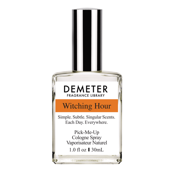 Demeter’s Witching Hour fragrance is a captivating blend that evokes the mystical and enchanting vibes of Halloween, yet is designed to be enjoyed every day.