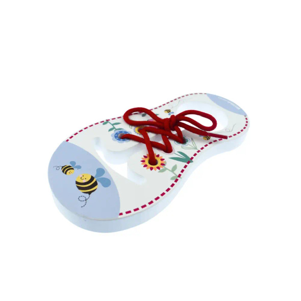 The Learn to Tie Lacing Shoe brings a joyful twist to an important milestone in childhood learning. Watch as your little one gains confidence in their abilities every day!
