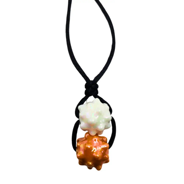 Spiked Bead Stim Necklace