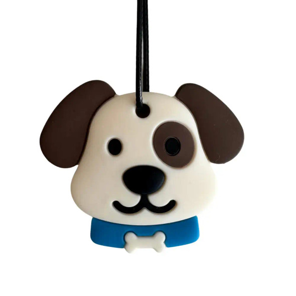Jellystone Puppy Chew Pendant - Blue is designed to captivate and comfort children while providing a discreet and safe oral sensory experience.