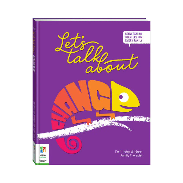 This gentle, beautifully illustrated book, Let's Talk About Change, gives grown-ups the right words and children the space to share how they feel about change