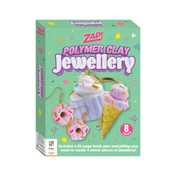 The Polymer Clay Jewellery Making Kit is a fun and creative craft activity that lets kids design and make their own colourful jewellery pieces.
