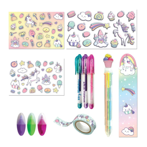 The Secret Scented Journal Kit turns journaling into a magical sensory experience where kids can write, decorate, and dream