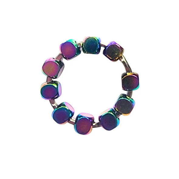 Let this adorable and elegant Cosmic Metal Fidgets - Neptune become your pocket-sized companion for sensory relief, mindfulness and calm.