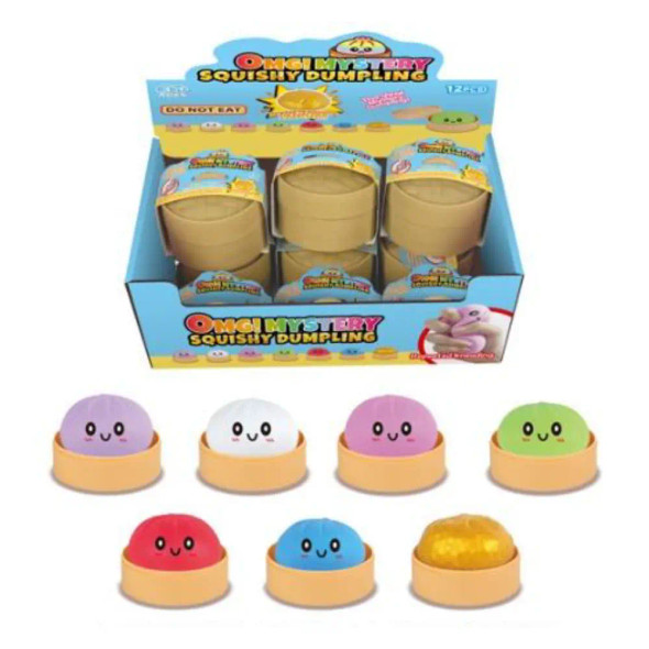 Soft, squishy and wonderfully satisfying to squeeze, these Squishy Neon Mystery Dumpling are perfect for sensory play, stress relief, collecting, or simply adding a little fun to your day.