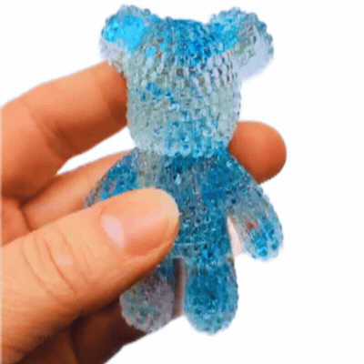 Spiky Bears - Diamante handmade sensory fidgets are perfect for busy fingers, sensory seekers, fidgety moments, worry moments and anyone who loves a tactile fidget with a bit of sparkle.