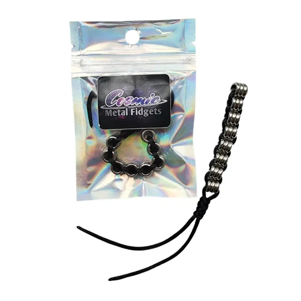Perfect for fidgeters of all ages, Cosmic Metal Fidgets - Jupiter delivers sensory feedback that’s ideal for relaxation, focus, and play.