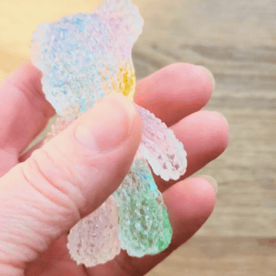 Handmade Spiky Bears - Sparkle Sea sensory fidget from Sensory Oasis for Kids, featuring textured resin and colourful ocean-inspired tactile details.