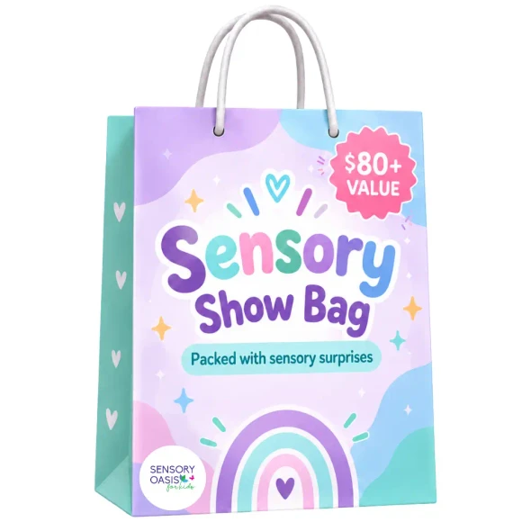 A mystery bag packed with sensory surprises! Each Sensory Show Bag contains a varied assortment of sensory toys including tactile, calming and fidget favourites. 