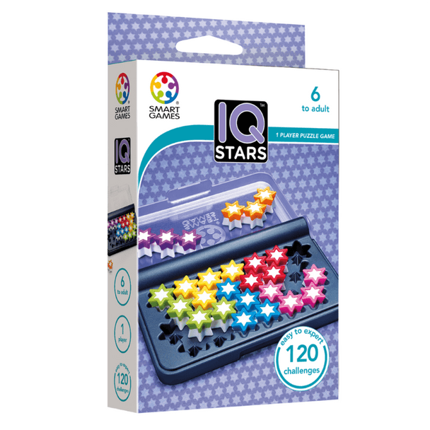 Can you fit all the stars in the grid? Reach for the stars and solve the IQ Stars amazing 120 challenges, from easy to expert.
