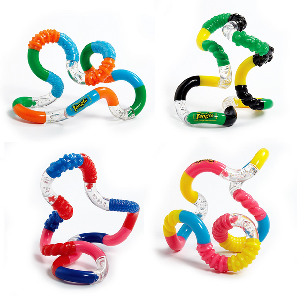 Tangle Creations - Tangle Junior Textured has bumps and lumps and different textures along its length for additional textural stimulation.