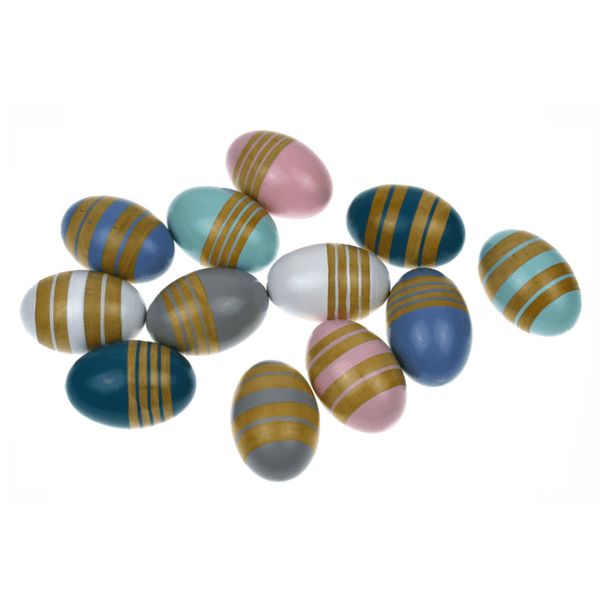 Beyond the musical benefits, playing with a Classic Calm Wooden Egg Shaker develops fine motor skills, hand and eye coordination and creativity!