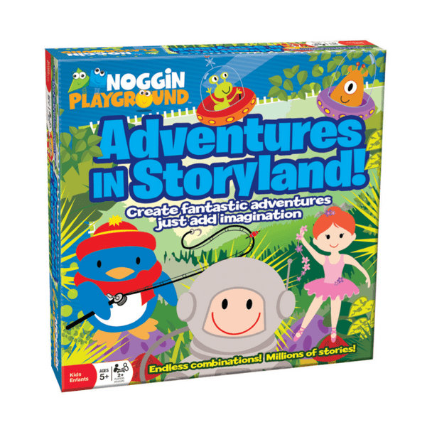 Adventures in Storyland is an early learning story-telling game where kids use their imagination to create fantastic adventures.