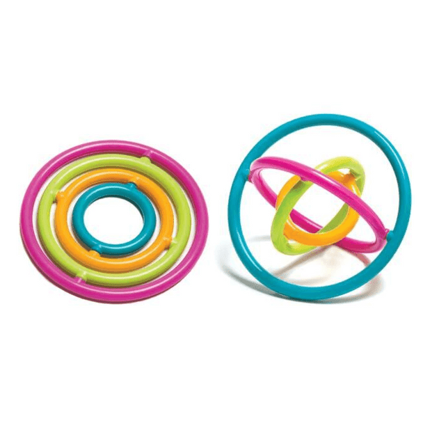 The toy that twists, spins and rotates! Gyrobi Fidget brings together the science of gyroscopes & the pleasure of absent-minded fidgeting.