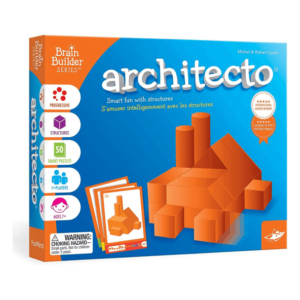 To play Architecto Game, players construct 3D models based on illustrations in perspective with multi-level progressively evolving puzzles!