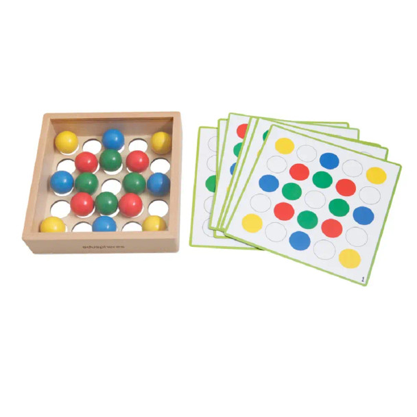 Magic Fingers is ideal for children to develop their fine motor skills by using their fingers to create various colourful patterns.